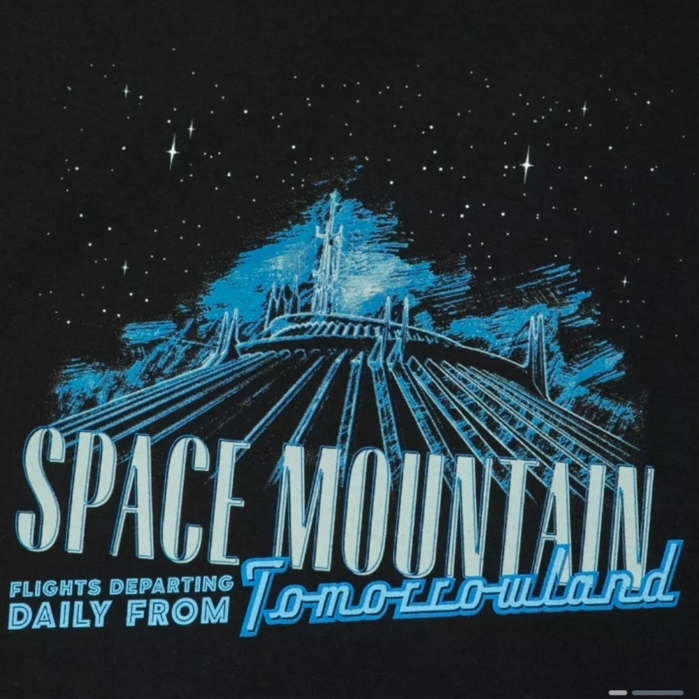 Space Mountain T-Shirt for Adults - Picture 2 of 2